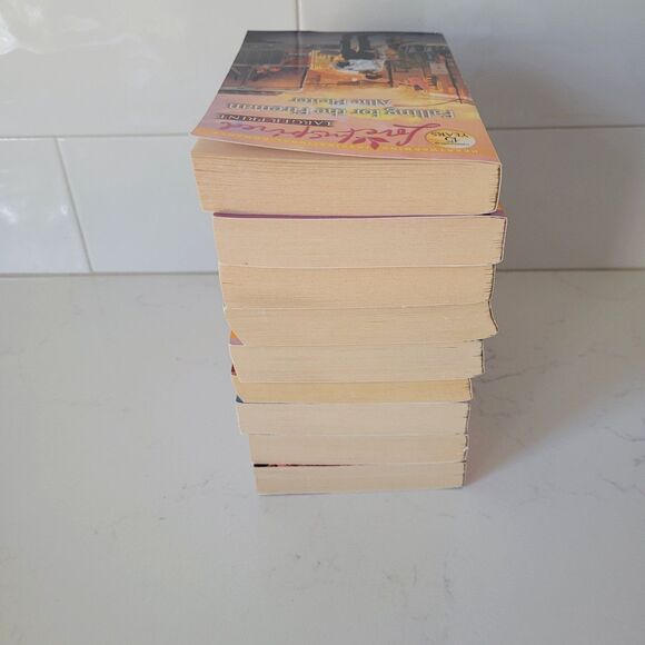 Love Inspired Romance LARGE PRINT Paperback Book Lot of 9 - Picture 5 of 9